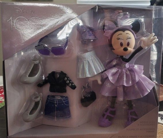 Minnie Mouse 100th Anniv Doll