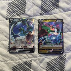 Korean Raquaza V Card⭐️⭐️⭐️