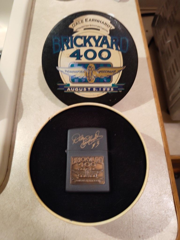 Dale Earnhardt Brickyard 400 Zippo (1995)