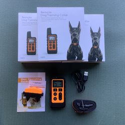 Dog Training Collar, Waterproof Shock Collars, Beep, Vibration and Shock