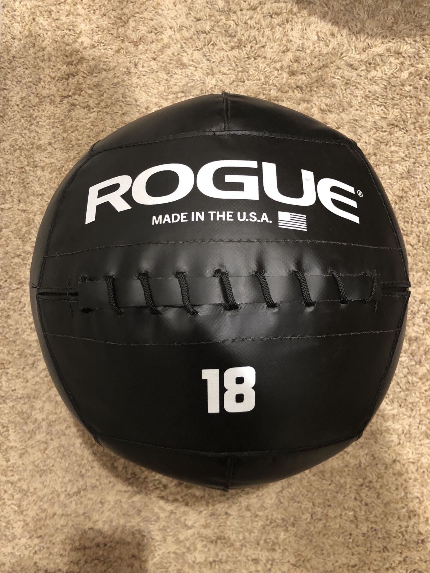 Brand New Rogue Fitness 18LB Medicine Ball - Rogue