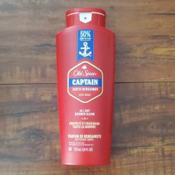 Old Spice CAPTAIN Body Wash: Scent Of Bergamot 24 oz