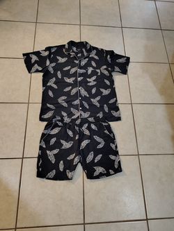 Mens Beach Feather Set