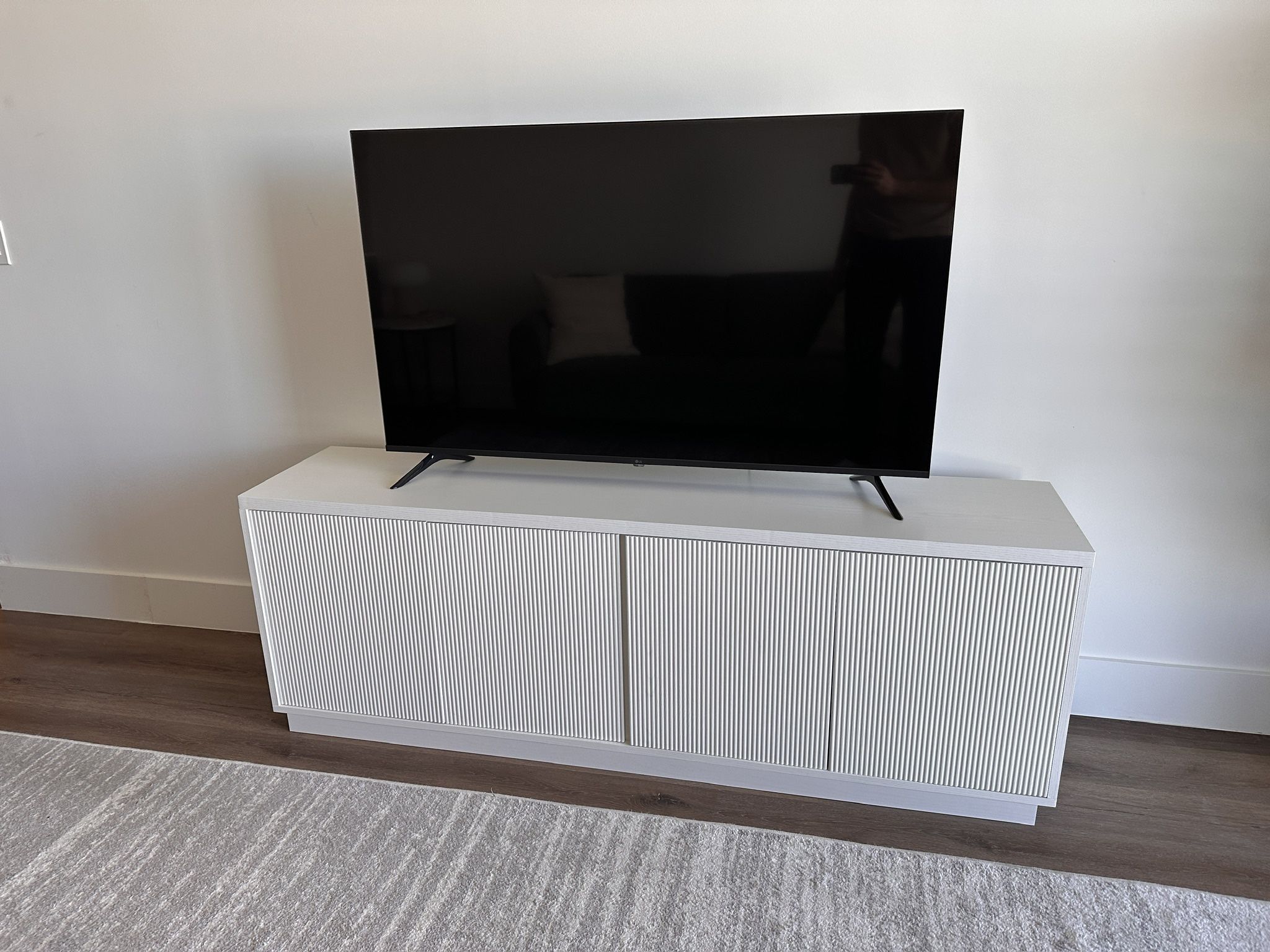 70” White TV Stand / Media Console