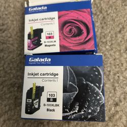 Ink replacement printer cartridge 103 xl b-103xl