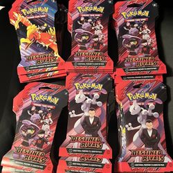 Destined Rivals Sleeved Booster Packs