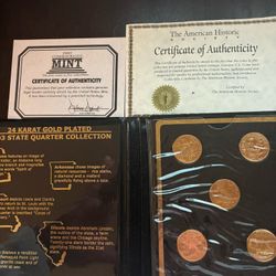 2003 24 Karat Plated State Quarter Collection
