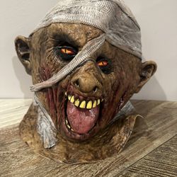Halloween Mummy Rubber Latex Mask