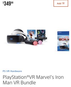 PSVR Iron Man Bundle