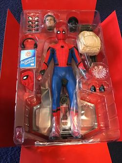 1/6 Hot Toys Spider-Man Deluxe Homecoming Spider-Man 1/6 scale figure NEW