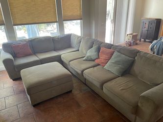 FREE Couch with Ottoman