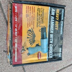 Air Hammer With Chisels