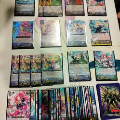 Card fight Vanguard Divas Deck And Sleeves