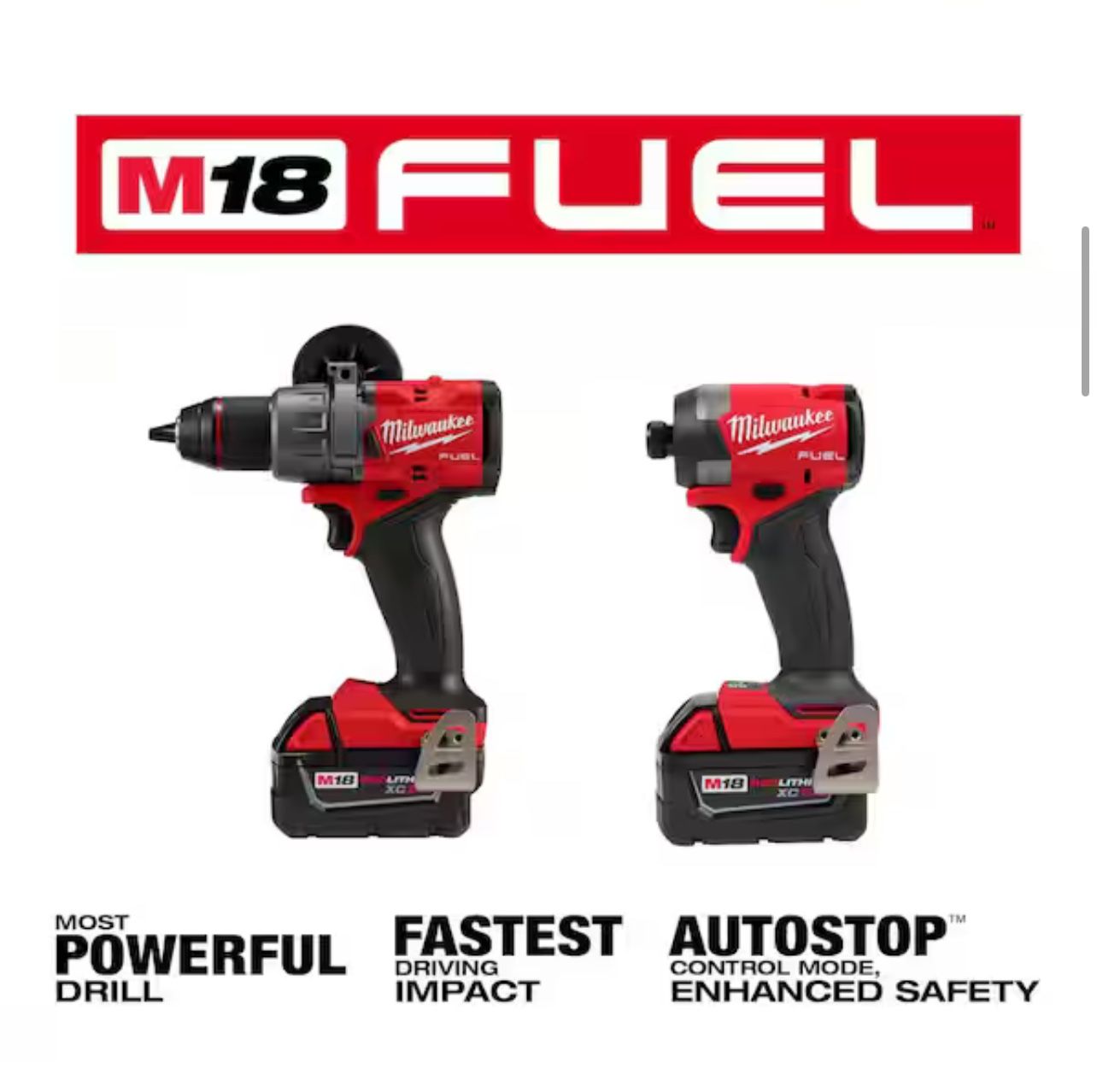 Milwaukee Impact Driver And Hammer Drill
