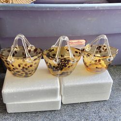 Brand New Class Purse Vase You Can Use Whatever 