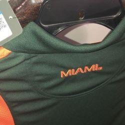 Miami Hurricanes Polo Shirt Small