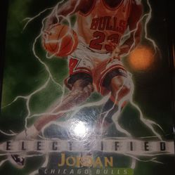 Michael  Jordan  1996 Skybox Sp Electrified