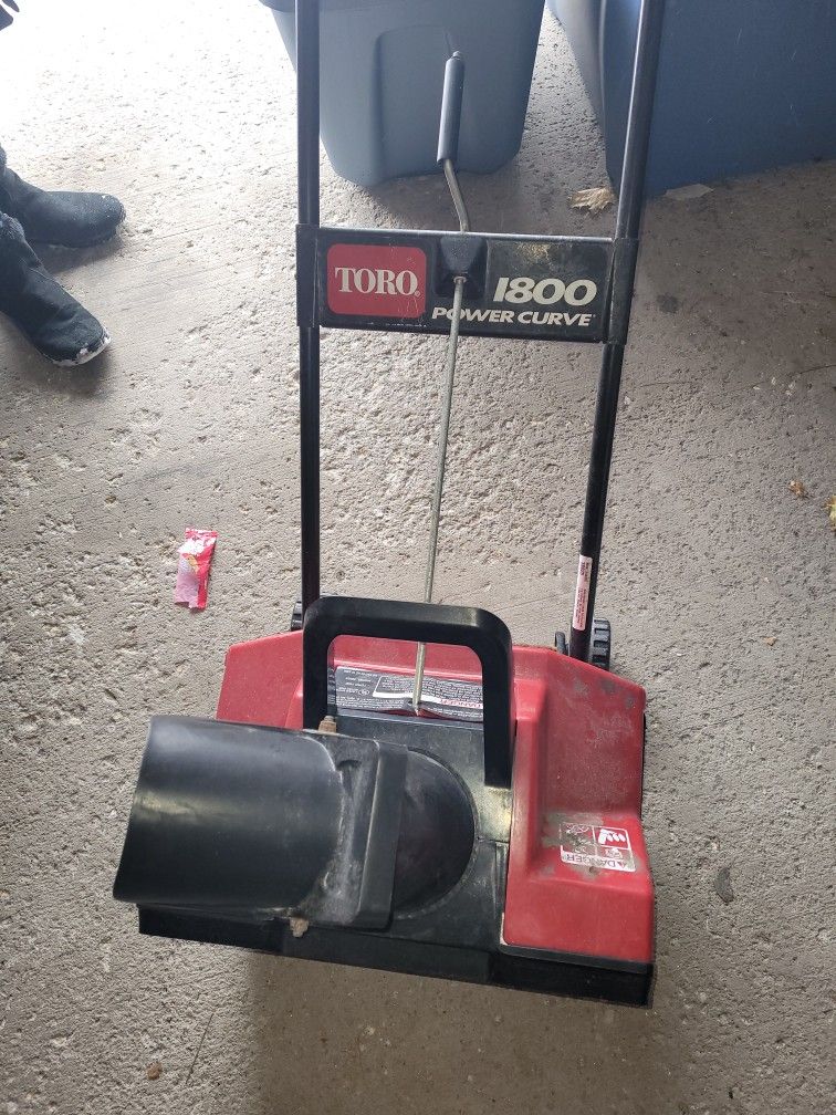 Snow Blower Maquina De Quitar Nieve