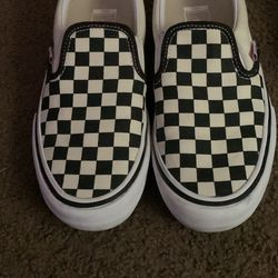 Vans Checkerboard Slip Ons
