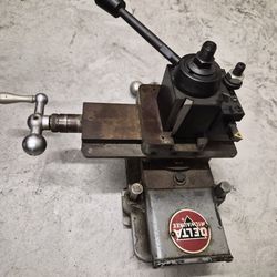 Delta Milwaukee compound Slide Rest Lathe With quick change post attachments
