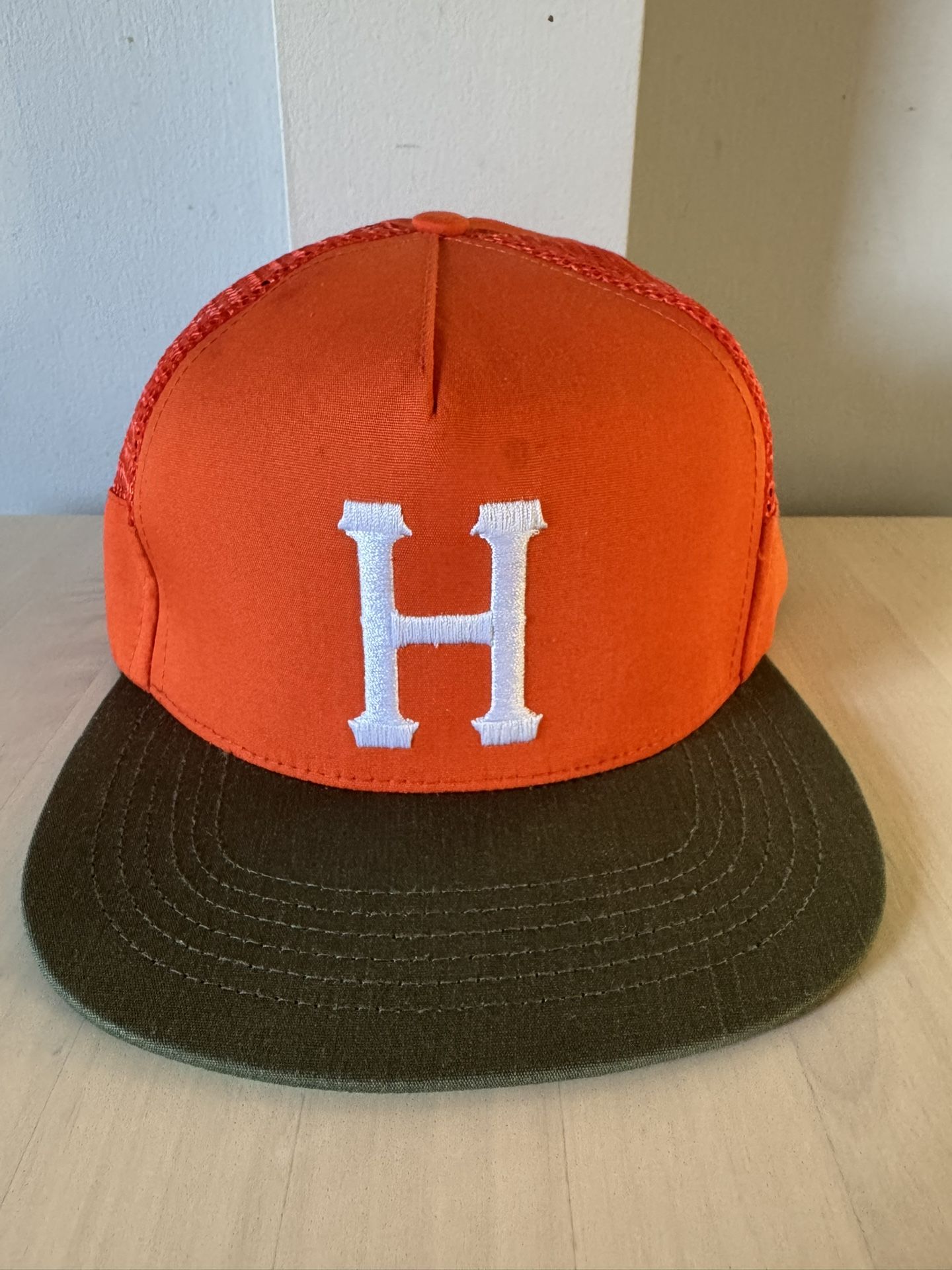 Huf Orange and Brown SnapBack