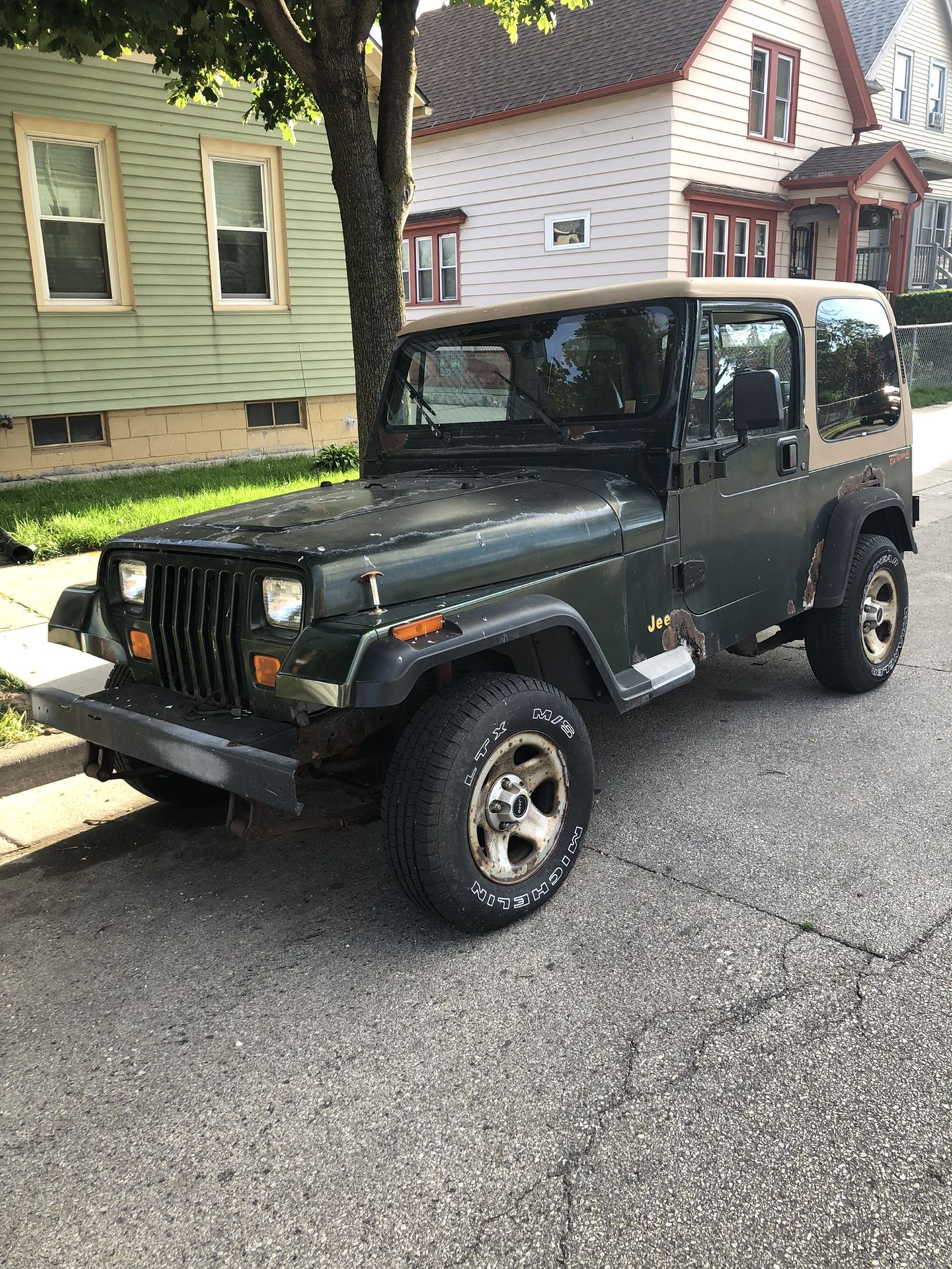 1995 Jeep Wrangle Manual 4x4 Motor 2.5