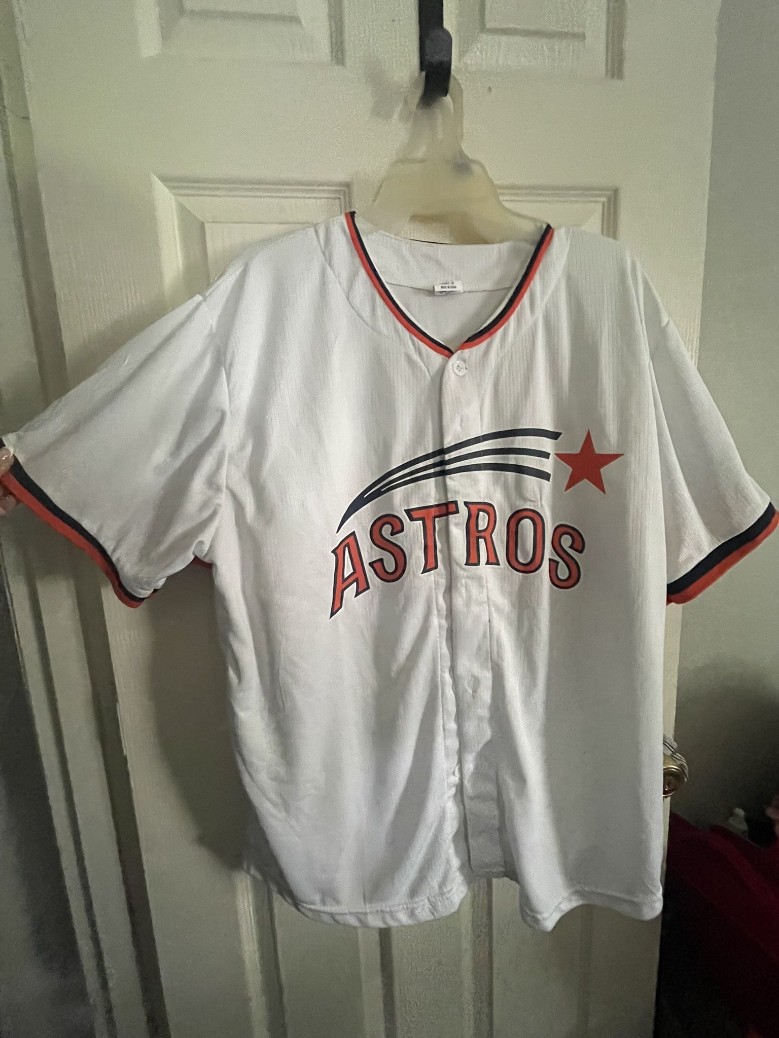 Astro bobble Head And 2 Large jerseys