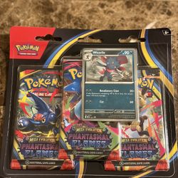 Pokemon Phantasmal Flames 3pk Blister