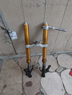 2001 Yamaha YZF-R1 Left And Right Front Forks