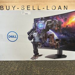 Dell 32'' FHD 1920 x 1080 at 165Hz Curved Gaming Monitor 