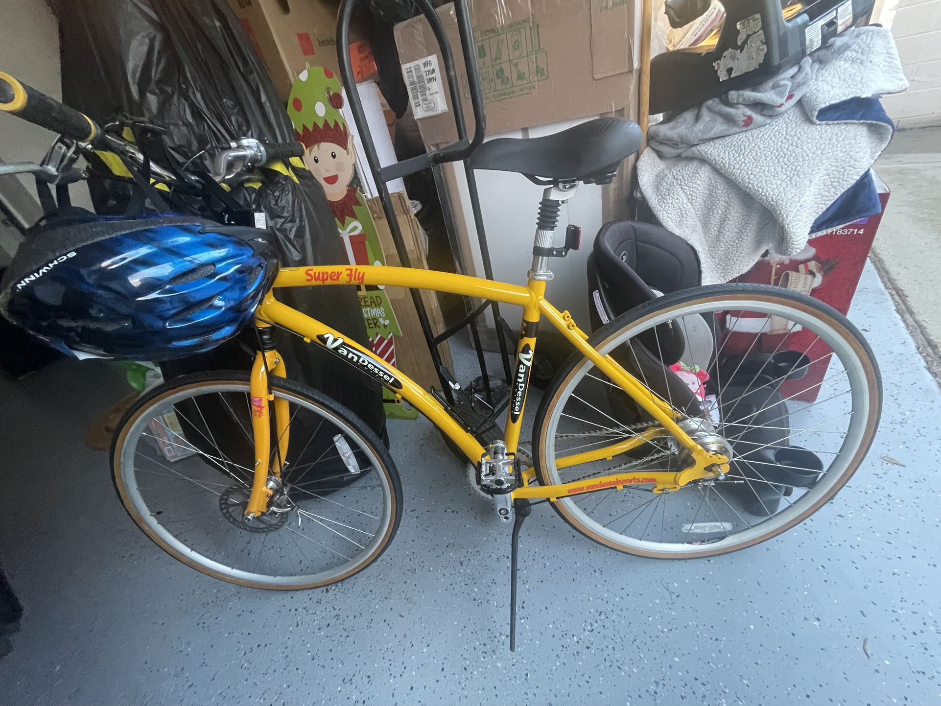 Van Dessel Superfly Bike Yellow