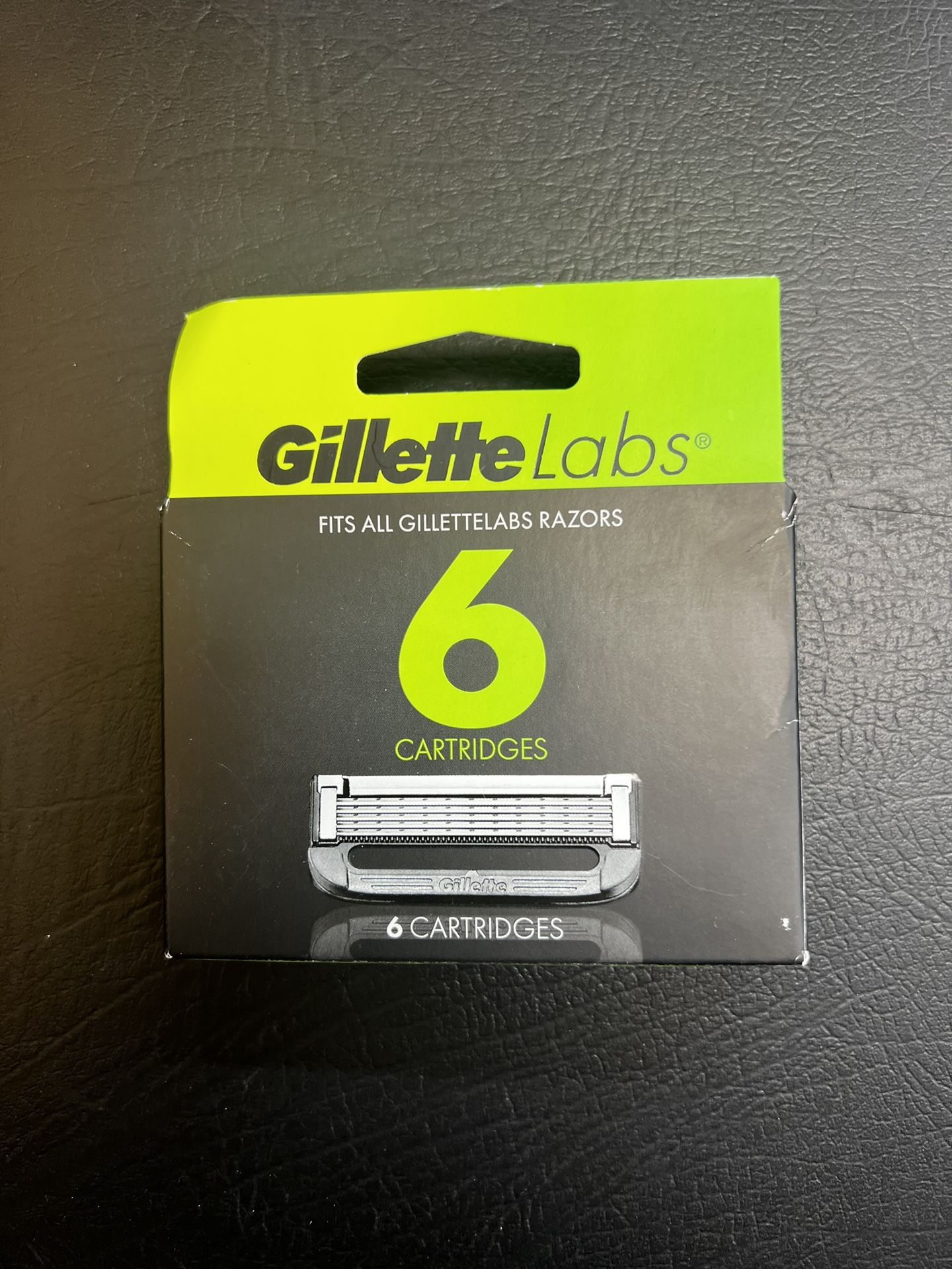 Gillette Labs Razor Blades 6 Refill Cartridges New In Sealed Box