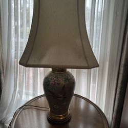 Vintage Porcelain Table Lamp 