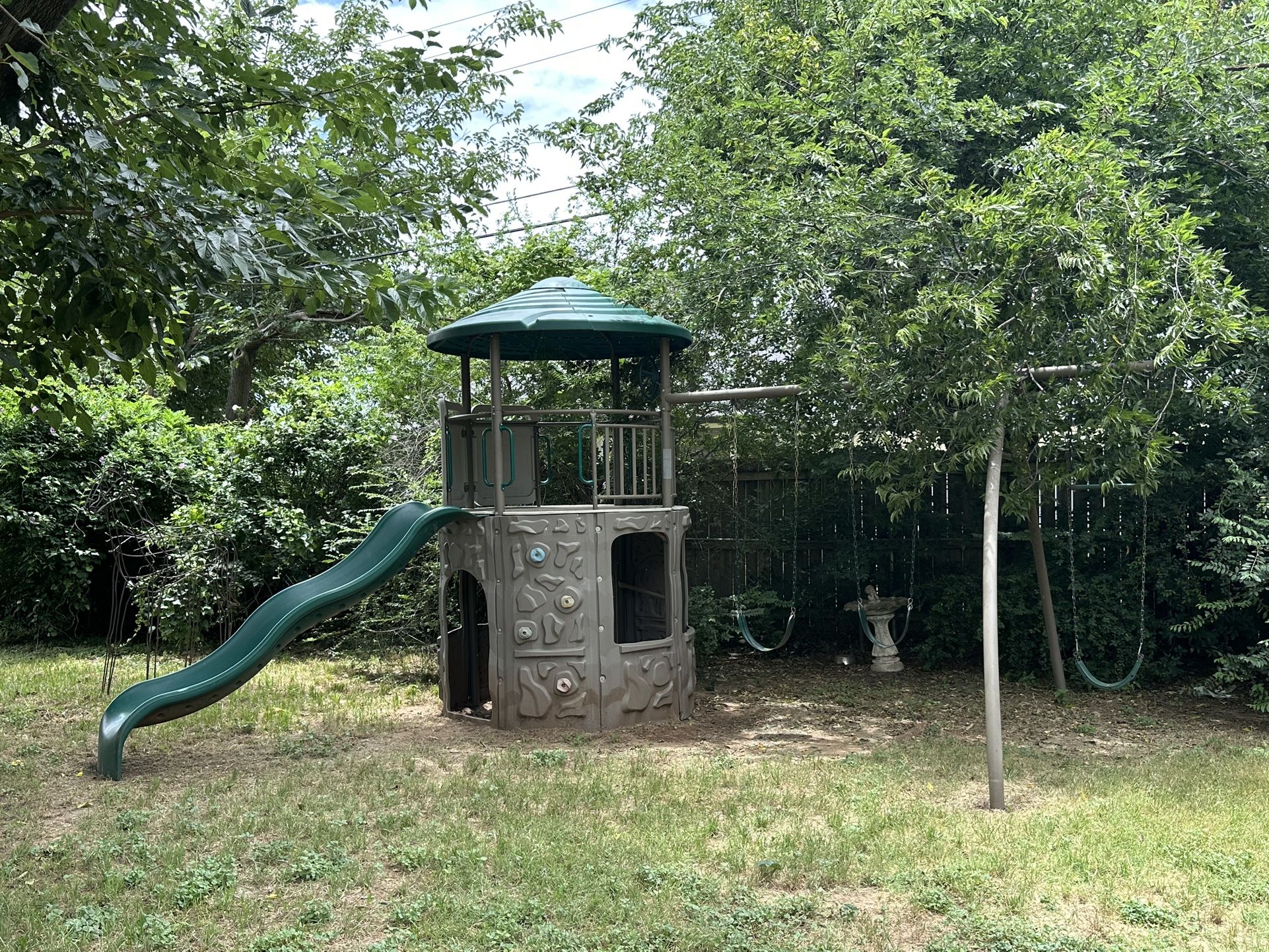 Offerup Lifetime Swing Set Used Lifetime Adventure Tower Swing Set