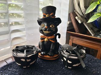 Rae Dunn Halloween decor