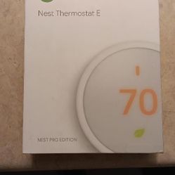 Nest E Smart Thermostat for Home Climate Control
