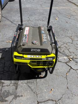 Ryobi Generator 8125/6500-Watt Gas Powered