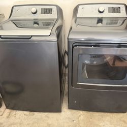 General Electric Washer And Gas Dryer 