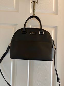 Kate Spade New York Black Leather Satchel