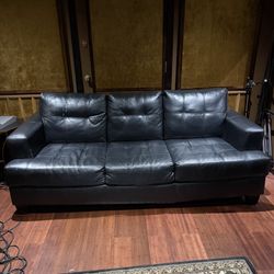Leather Couch 