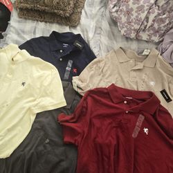 Mens Polo Exprees Size Xl New 5 In All