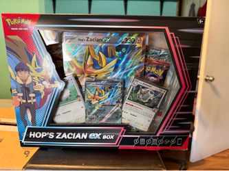 Hop's Zacian ex Box