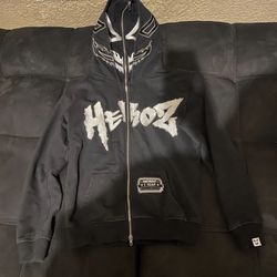 Heroz Never Die double hooded full zip 