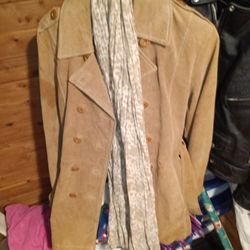 Girls Fleece Jacket Brown