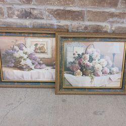 Home Intereior Picture Frames Both For $40