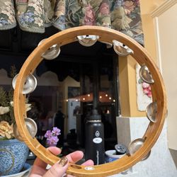 Wood Tambourine