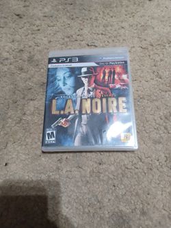 LA Noire PS3