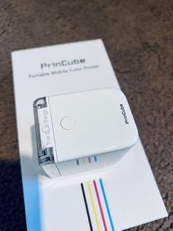 ✨ Brand New Princube Mobile Color Printer – Portable, Wireless, Compact