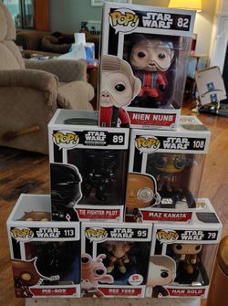 22 STAR WARS POPS ALL FOR 1 PRICE