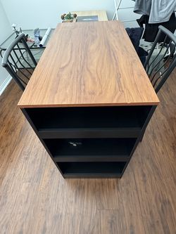 Mini Bar Table 36 1/2 length and 19 1/2 width w/2 chairs